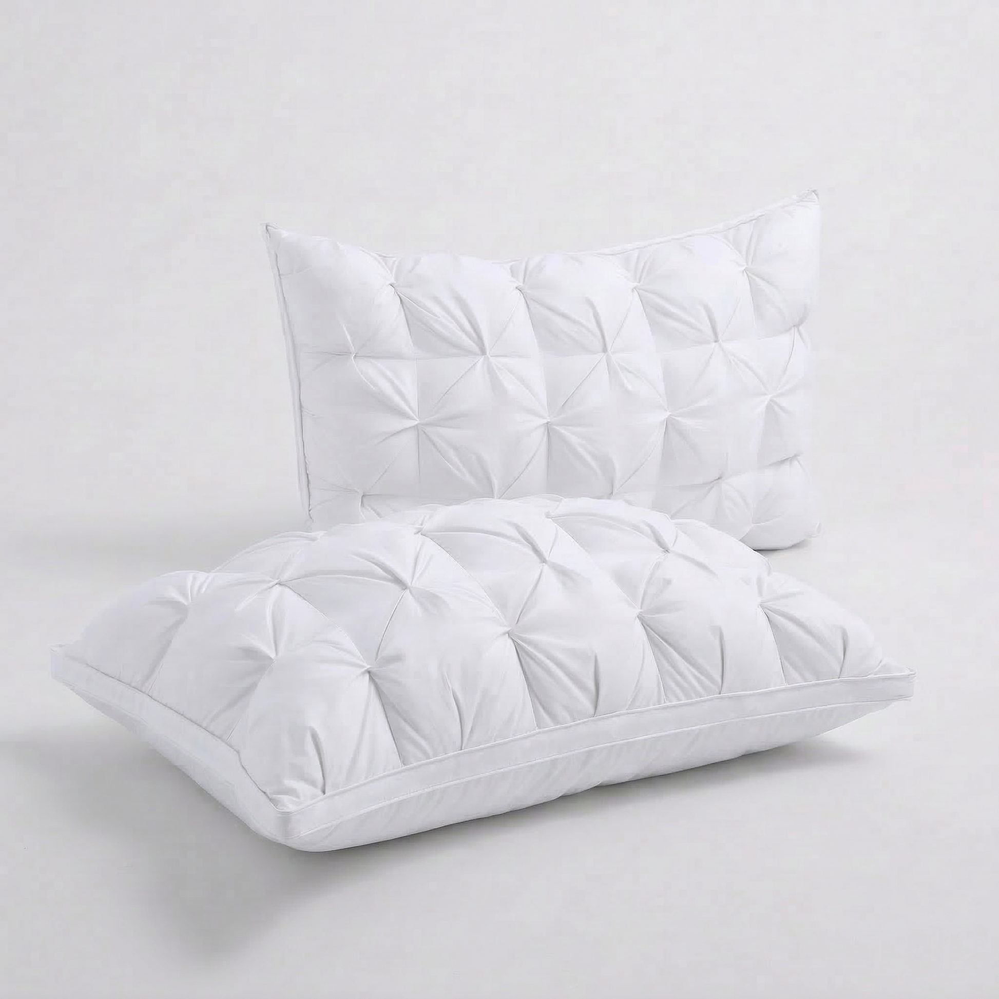 Sleep Pillow – two pillows stacked, clean white background