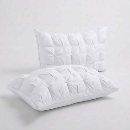 Sleep Pillow – two pillows stacked, clean white background